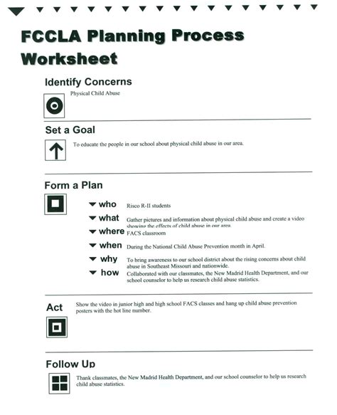 FCCLA FCCLAPlanningProcessWorksheet.docx - FCCLA Planning Process ...