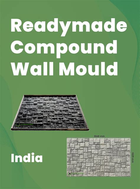 Readymade Compound Wall Mould in India | High-Quality Precast Moulds