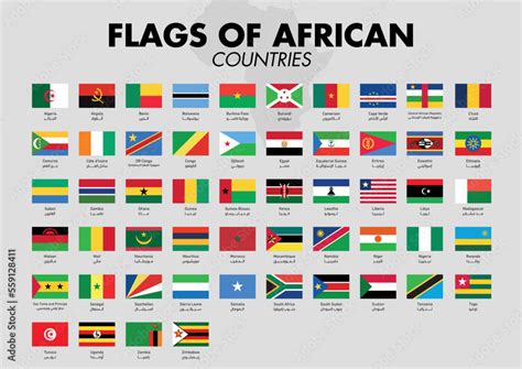 African Country Flags 的图像结果