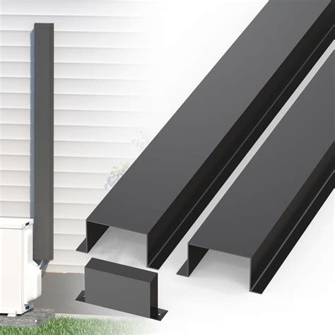 Amazon.com: LBG Products 6" x 4" Metal Decorative Line Set Cover Kit ...