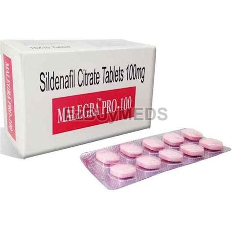 100mg Malegra Pro Tablets Exporter, Supplier from Mumbai