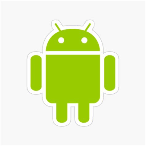 Buy Android roboto icon sticker Online at Best Prices in India ...