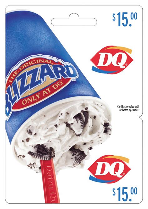 Dairy Queen $15 Gift Card - Walmart.com