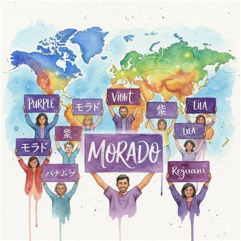 How Do You Say "Purple" in Spanish: A Colorful Global Guide