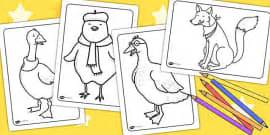 Chicken Licken Story (teacher made) - Twinkl