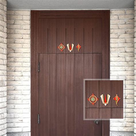 Aditri Creation Decorative Ganesh ji Shubh Labh Shankh Chakra Namah ...