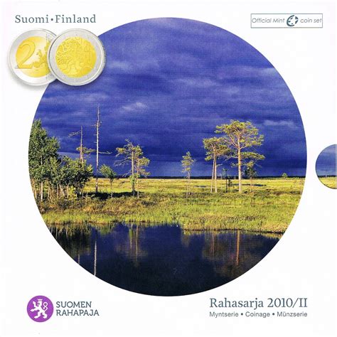 Finland Euro Coinset Year of Biodiversity 2010 with the 2 Euro ...