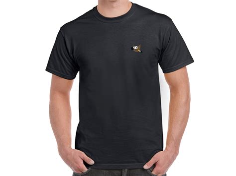 GIMP T-Shirt (black) - HELLOTUX