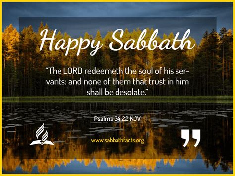 Inspirational SDA Happy Sabbath Images | Sabbath Facts