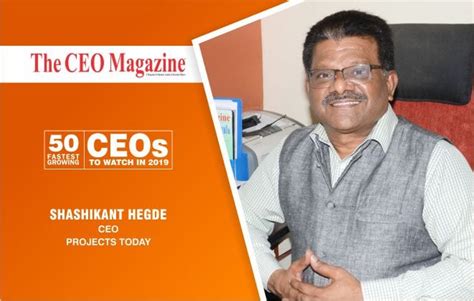 Shashikant Hegde: Projects Today
