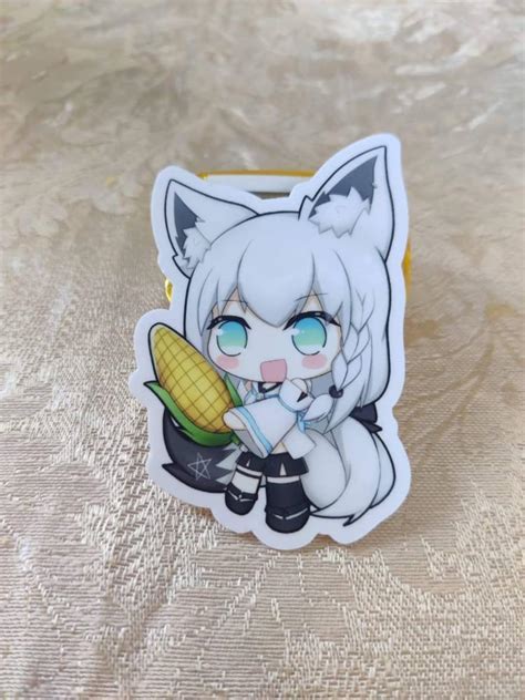 Buy Vtuber Hololive Gamers Shirakami Fubuki Sticker 3inches Online in ...
