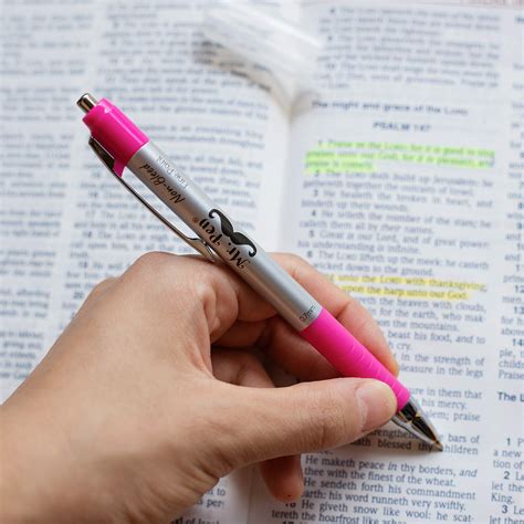 Mr. Pen- Bible Pens, 10 Pack, Assorted Color Pens, Bible Pens No Bleed ...