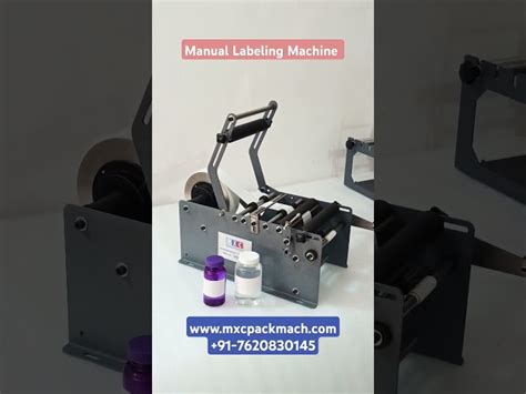 Manual Labeling Machine - Sheet Form Manual labeling Machine ...