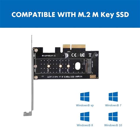 NVMe PCIe Adapter, M Key M.2 NVME SSD to PCI-e 3.0 | Ubuy India