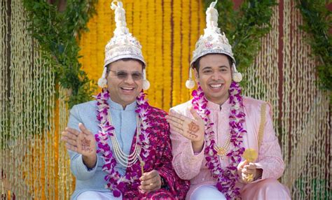Gay Couple Tied The Knot For The First Time In Telangana Despite Legal ...