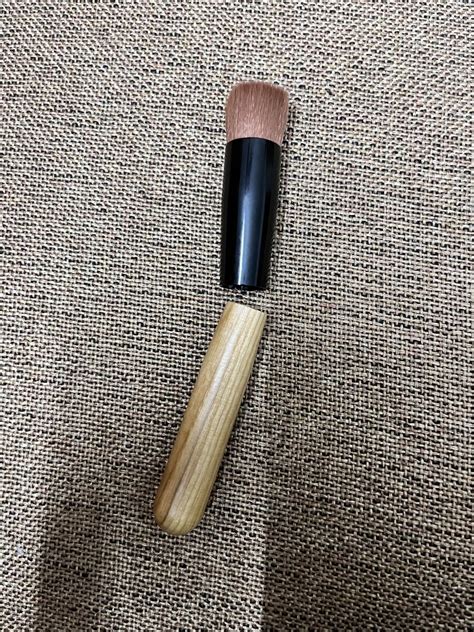 Gleva Wooden Makeup Brush, Liquid Blush Bronzer Brush Firm - Concealer ...
