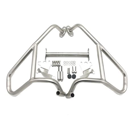 Buy C Bar Guards Motorcycle Highway Bumper Upper Lower Engine Guard C ...