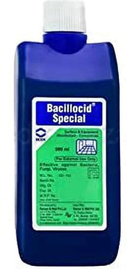 LISAMED Bacillocid Special Surface & Equipment Disinfectant Solution ...