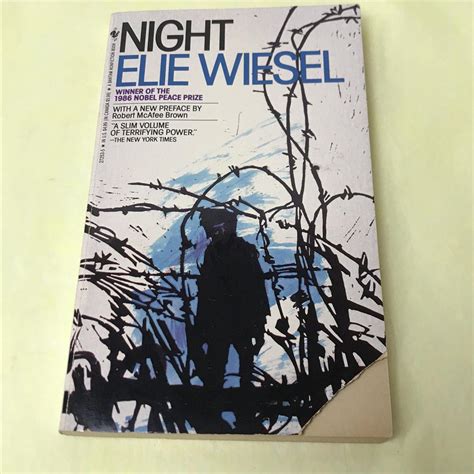 Night by Elie Wiesel. 1982 Bantam paperback.... - Depop