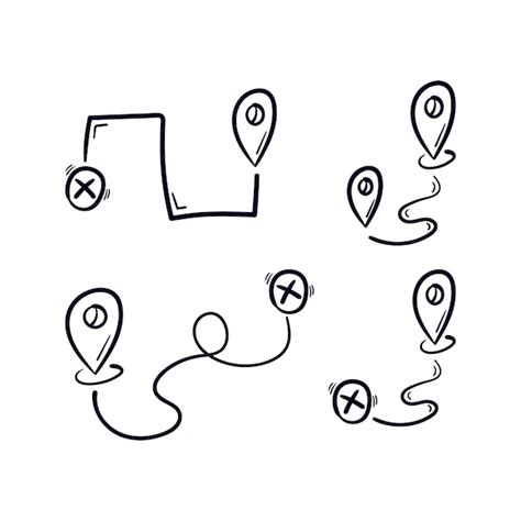 Location Pin Drawing 的图像结果