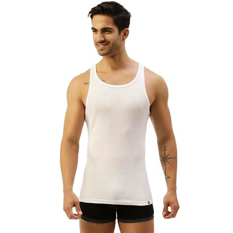 Men's Round Neck Vest - Derby Rib - Ban Labs Pvt Ltd