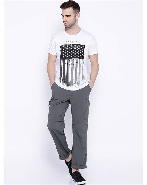 Buy Columbia Grey Silver Ridge Convertible Pant For Men Online at ...