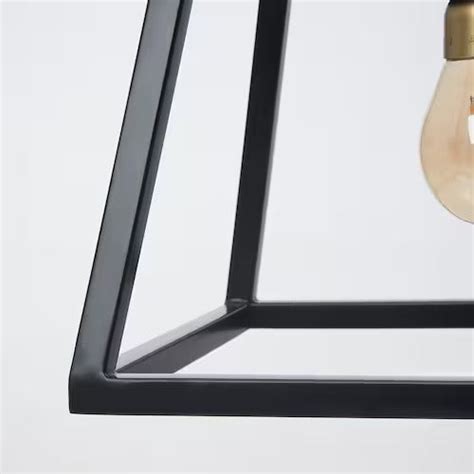 IKEA FELSISK Pendant lamp with 4 lamps, black | IKEA ceiling lights ...