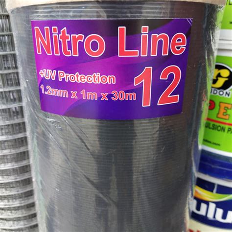 Jual fiber pagar garis putih tebal 1.2mm - Hitam - Jakarta Utara - TB ...