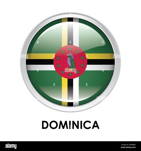 National flag world dominica Cut Out Stock Images & Pictures - Alamy