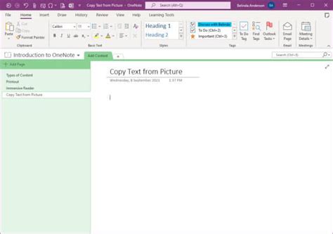Image result for How to Extract Text in OneNote