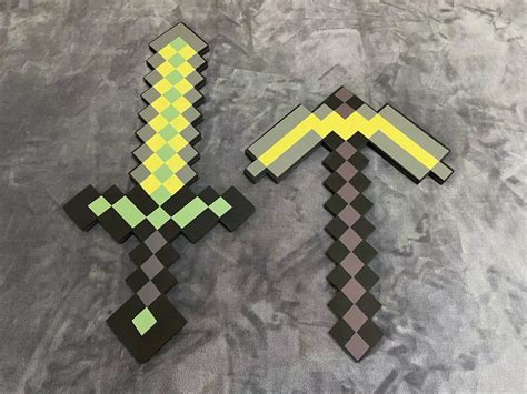23 Minecraft EVA Foam Sword & Pickaxe Set | Ubuy India