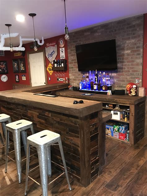 Rustic Man Cave Bars
