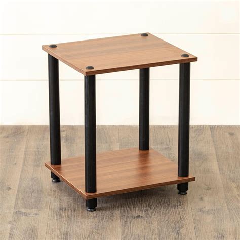 Buy Helios Latus End Table - Brown from Helios by Home Centre at just ...
