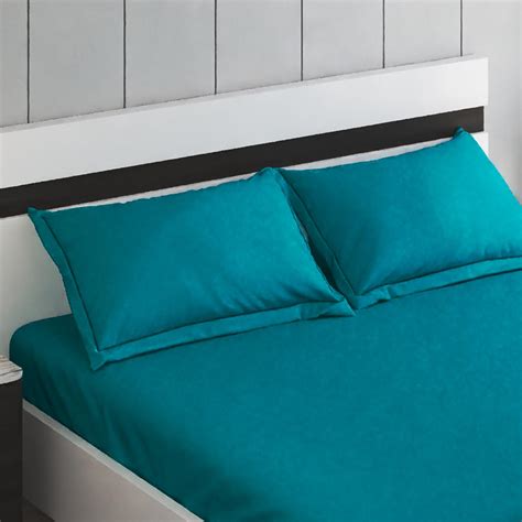 Buy Ellipse Cotton 150TC 3Pcs King Fitted Bedsheet Set from Home Centre ...