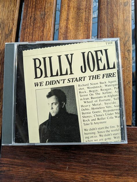 Billy Joel We Didnt Start The Fire