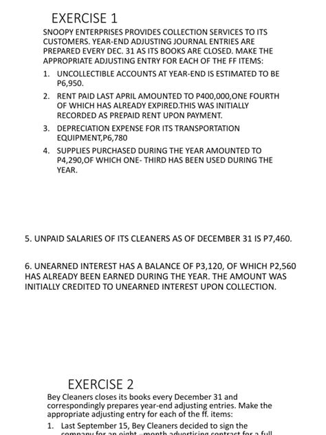 Accounting Worksheet | PDF | Depreciation | Corporations