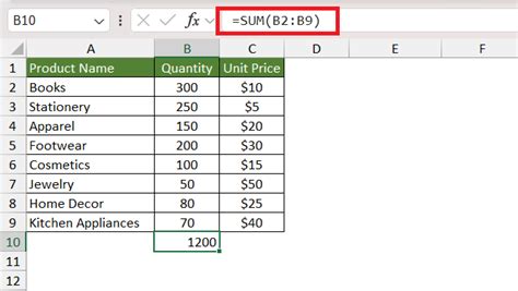 Add Numbers in Row Excel 的图像结果