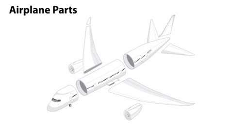 Image result for Airplane Exploded-View