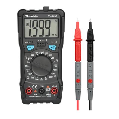 Themisto TH-M98 Digital Multimeter (Black 2000 Counts) : Amazon.in ...