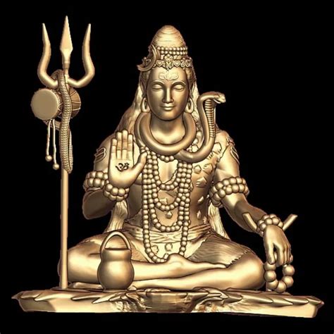 Lord Shiva 3D Model | Jewelry Making