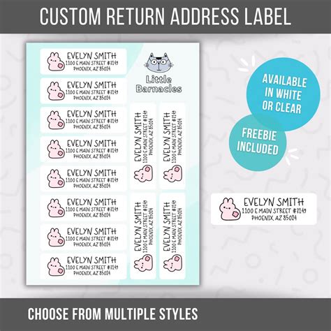 Image result for Custom Return Address Labels