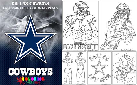 Free Printable Dallas Cowboys Coloring Pages [2025]