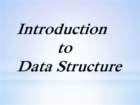 Basics of Data Structure 的图像结果