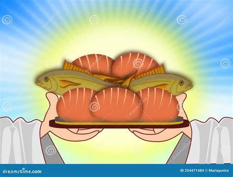 Loaves And Fishes Clipart at Katrina Cowley blog