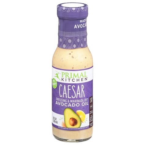 Primal Kitchen Caesar Dressing & Marinade 8 fl oz - Walmart.com