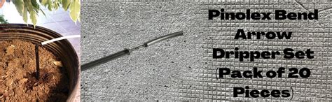 Pinolex Bend Arrow Dripper Set (Pack of 20 Pieces) : Amazon.in: Garden ...