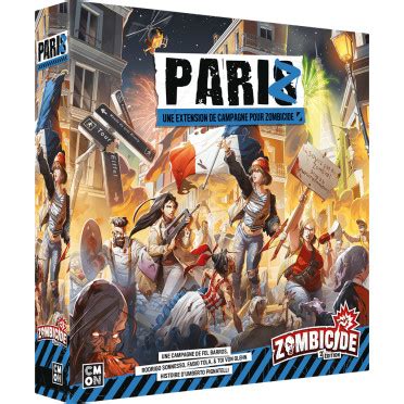 Buy Zombicide - 2ème Edition - PariZ - Cmon - Board games