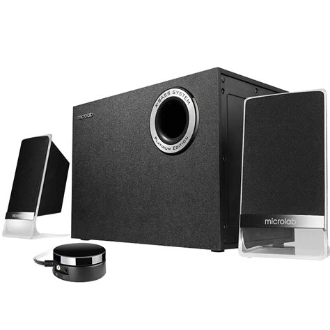 Microlab FC340 2.1CH Subwoofer Speaker System-Black | Buy Online in ...
