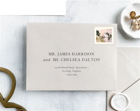 Envelope Invitation Fonts