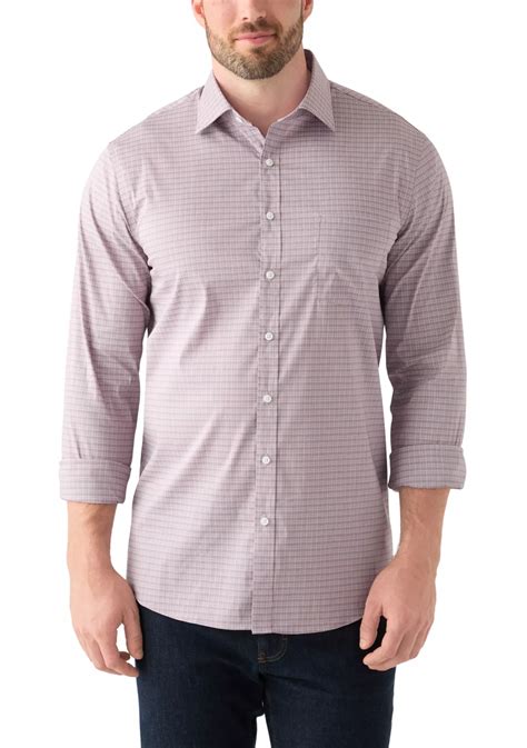 Michael Kors Big & Tall Passport Collection Travel Stretch Dress Shirt ...